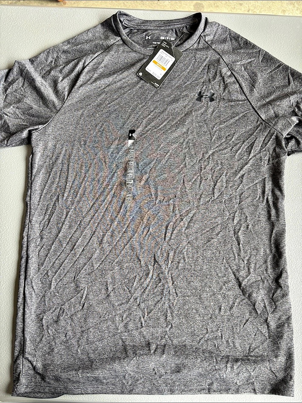Under Armour The Tech Tee Gray Size Small
